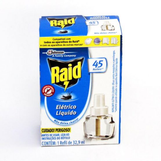 INSETICIDA RAID 45 NOITES REFIL
