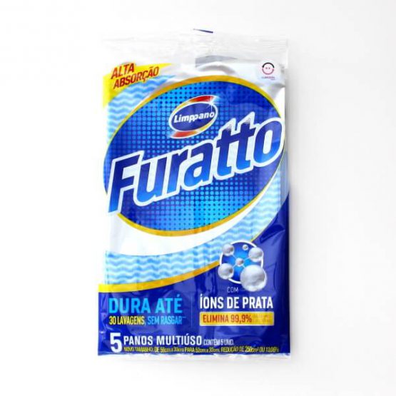 PANO MULTIUSO FURATTO AZUL C/5