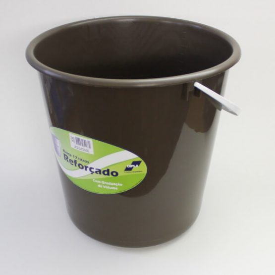 BALDE PLASTICO CIPLA COLORIDO 17 LITROS