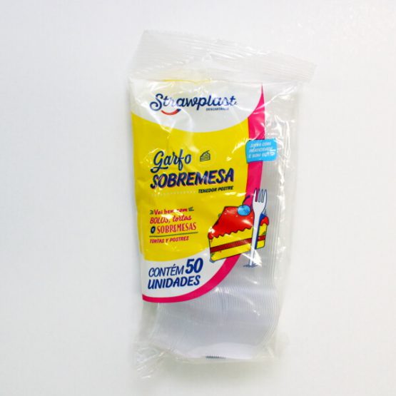 GARFO PLASTICO SOBREMESA C/ 50