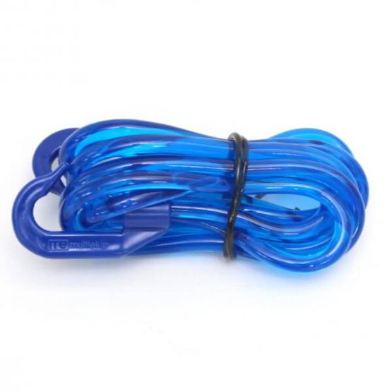 CORDA ELASTICA DE SILICONE C/ GANCHO 1,5 METROS