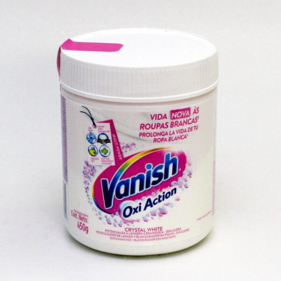 VANISH PODER O2 WHITE 450 G.