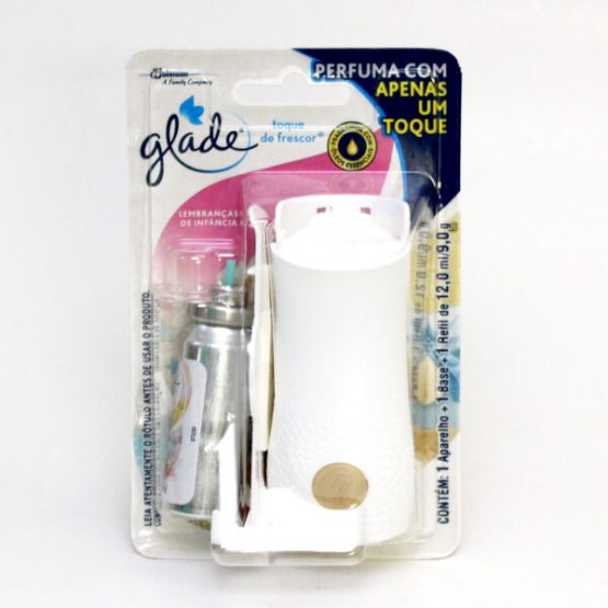 GLADE TOQUE DE FRESCOR APARELHO LEMBRANCA DE INFANCIA 12 ML.