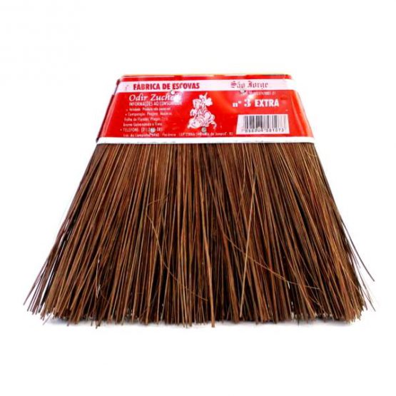 VASSOURA SAO JORGE PIACAVA CHAPA 3 SEM CABO