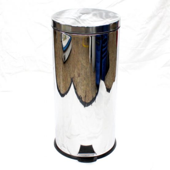 LIXEIRA MOR AGATA INOX 30 LITROS