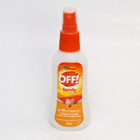 REPELENTE OFF FAMILY SPRAY 100 ML.
