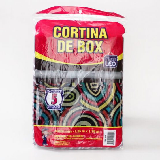 CORTINA P/ BOX 1,35 X 1,78 ESTAMPADA PROROCHA