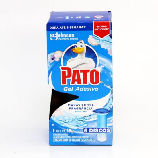 PATO GEL ADESIVO REFIL MARINE C/6 DISCOS 38 G.