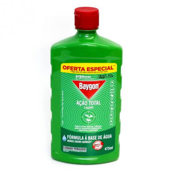INSETICIDA BAYGON ACAO TOTAL LIQUIDO 475 ML.