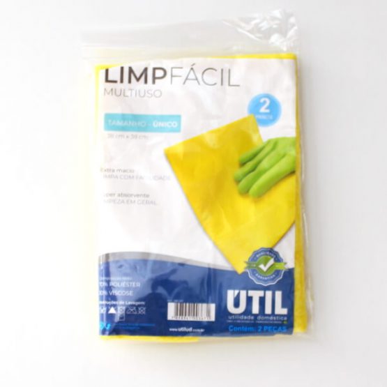 PANO MULTIUSO LIMP FACIL UTIL C/ 2 UNIDADES