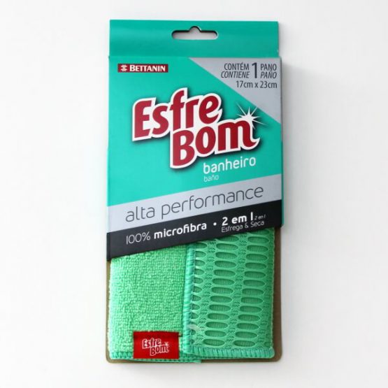 PANO BETTANIN ESFREBOM BANHEIRO ALTA PERFORMANCE 100% MICROFIBRA (REF. BT5004)