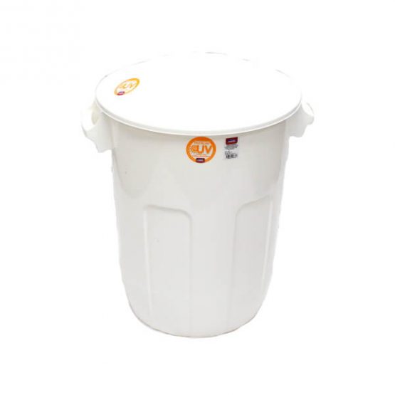 LIXEIRA PLASUTIL C/ TAMPA 62 LITROS (REF. 636)