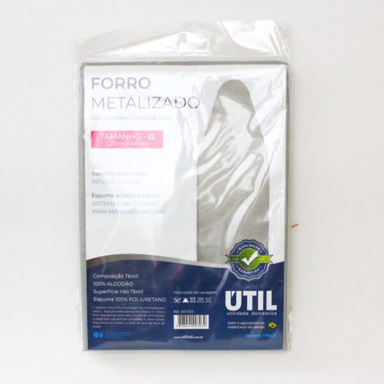 FORRO ALUMINIZADO UTIL 1,20 X 0,48