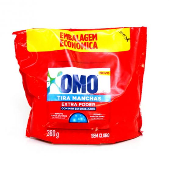 TIRA MANCHAS OMO ROUPAS COLORIDAS REFIL 380 G.