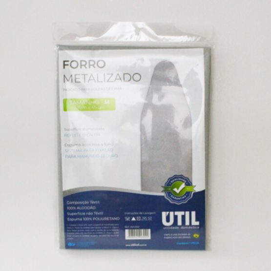 FORRO ALUMINIZADO UTIL 1,10 X 0,45
