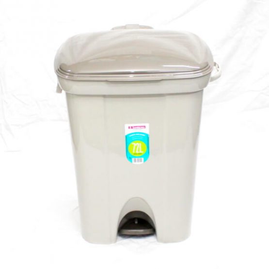 LIXEIRA SANREMO C/ PEDAL 72 LITROS (REF. 299)