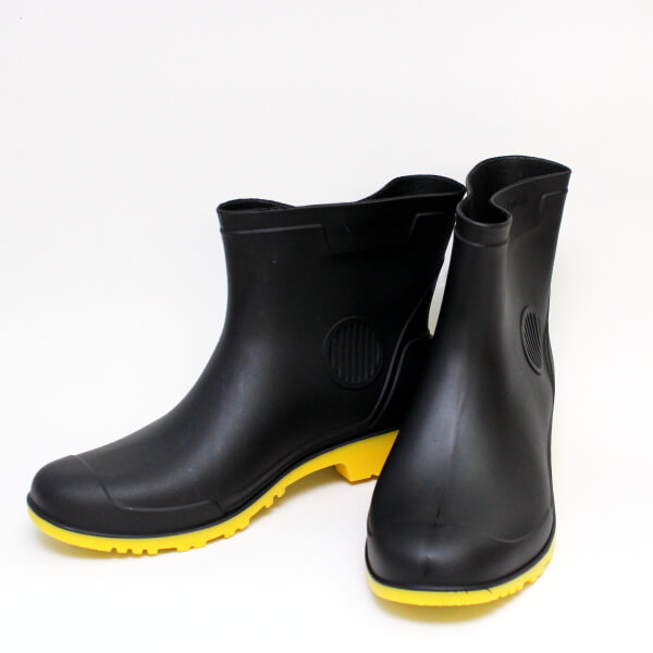 Bota de shop borracha cano curto