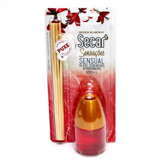 DIFUSOR DE AROMAS SECAR OLEOS ESSENCIAIS AFRODISIACOS 100 ML.