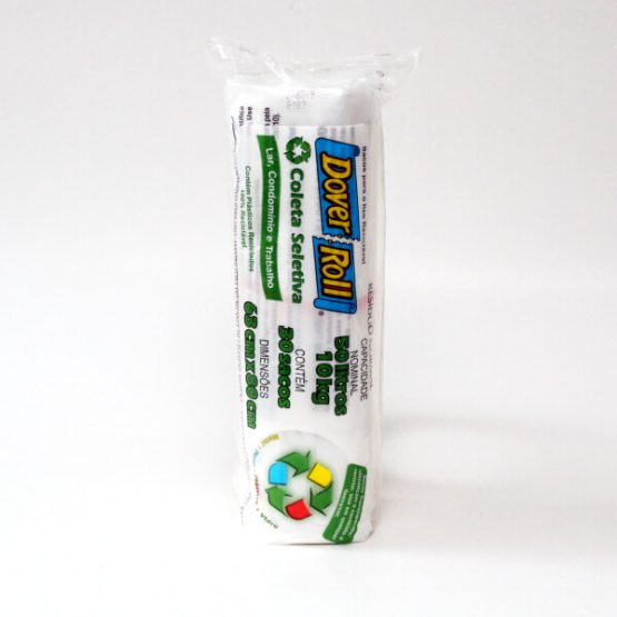 SACO P/ LIXO DOVER ROLL COLETA SELETIVA 50 LITROS 63X80 C/20