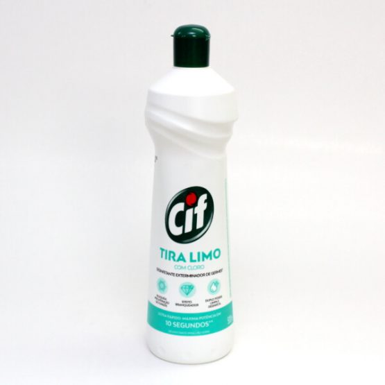 TIRA LIMO CIF ULTRA RAPIDO COM CLORO SQUEEZE 500 ML.