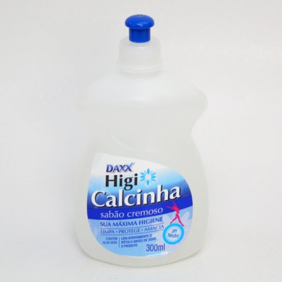 LAVA ROUPAS INTIMAS CREMOSO HIGI CALCINHA 300 ML.