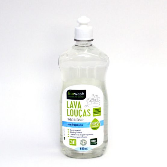 LAVA LOUCAS BIOWASH BIODEGRADAVEL SENSITIVE 650 ML.