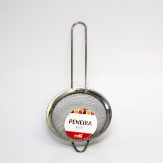PENEIRA EM ACO INOX 10 CM.