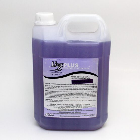 DETERGENTE LIEX PLUS GEL LAVANDA 5 LITROS