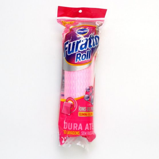 PANO MULTIUSO FURATTO ROLL PICOTADO ROSA C/20