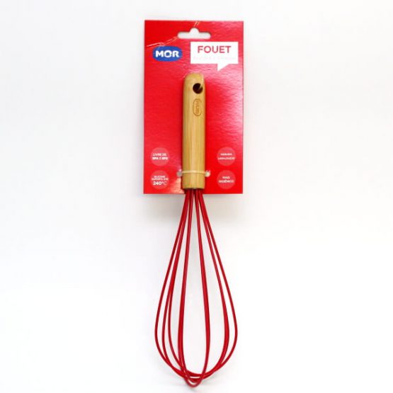 FOUET DE SILICONE E BAMBOO MOR