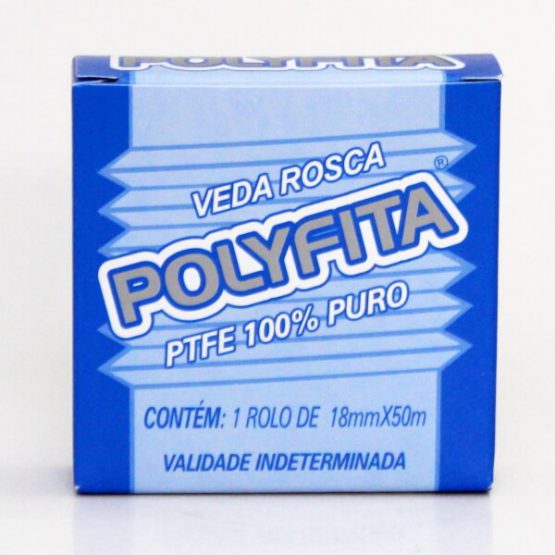 FITA VEDA ROSCA TEFON POLYFITA 18 MM X 50 M