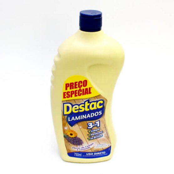 LIMPADOR DESTAC USO DIRETO PISOS LAMINADOS 750 ML.