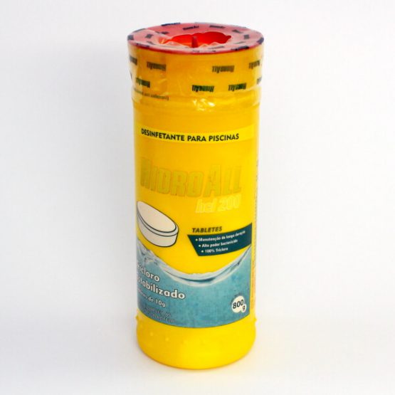 CLORO PASTILHA HCL TRICLORO 10 G. POTE C/ 800 G.