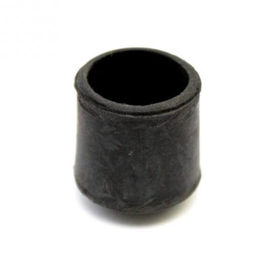 PONTEIRA DE BORRACHA 7/8 PRETA/BRANCA