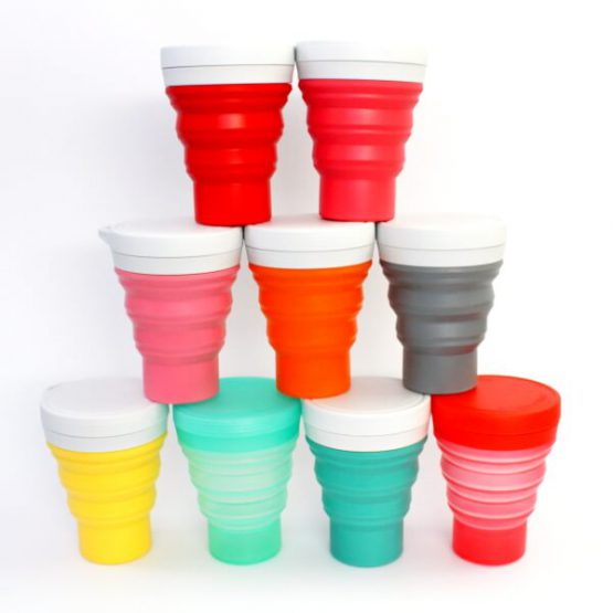 COPO DE SILICONE MENOS 1 LIXO VERDE